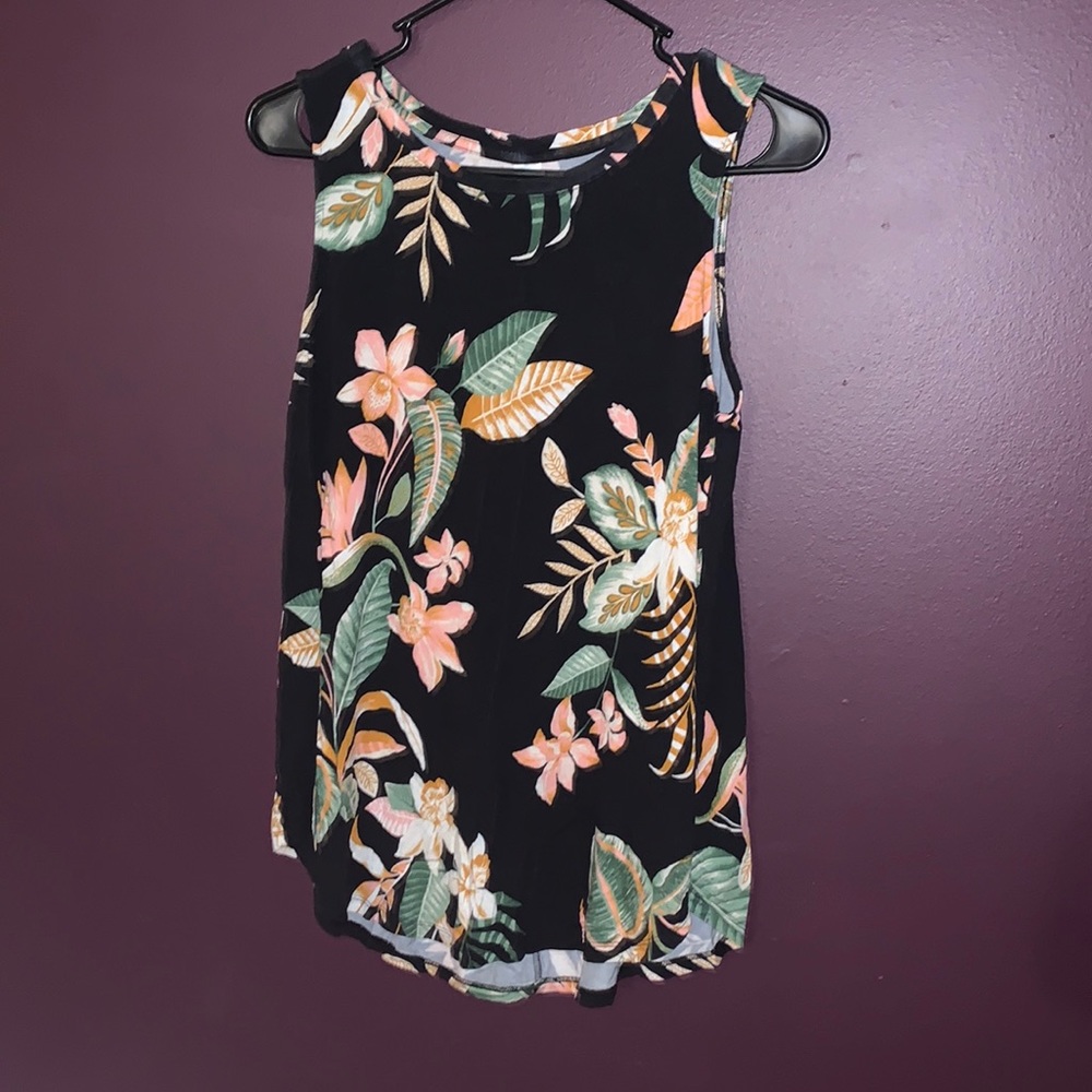 Old Navy Floral Tank Top
